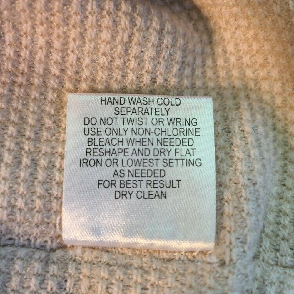 Free People Womens Large L Think Thermal Henley - Picture 6 of 11